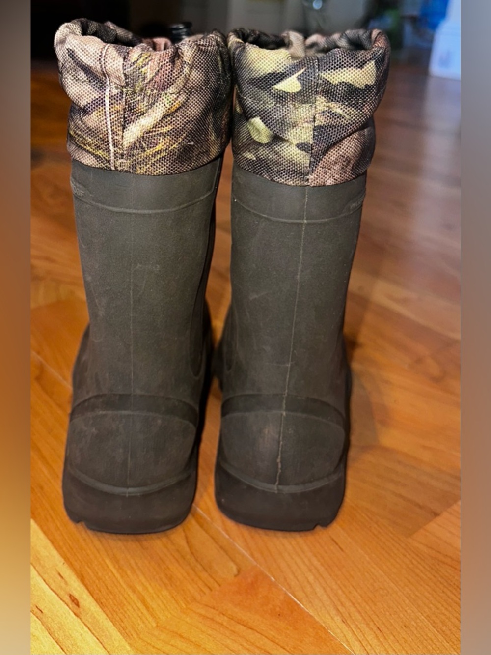 Kamik Snobuster Winter Snow Boots with Camouflage Cuff - Picture 4 of 6